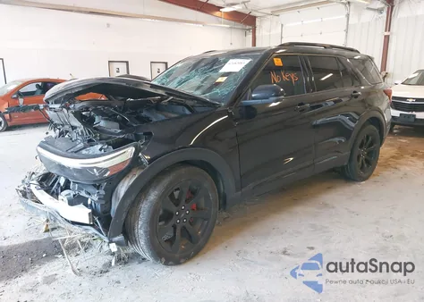 2020 Ford Explorer St from USA, damaged, VIN 1FM5K8GC3LGB62775